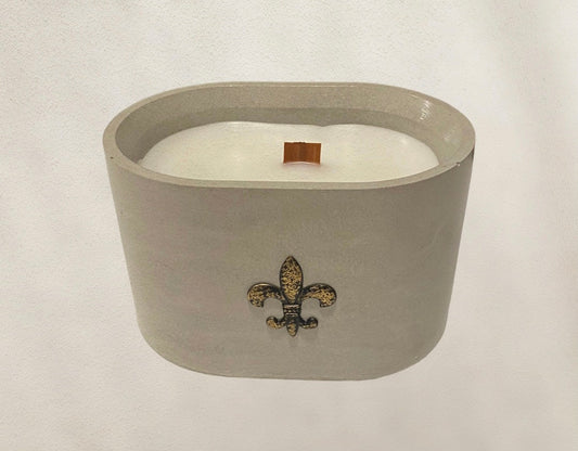JoMar Collection-Concrete Candle Small