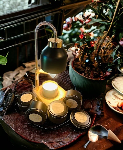 JoMar Collection Wickless Candle &  Warmer Bundle